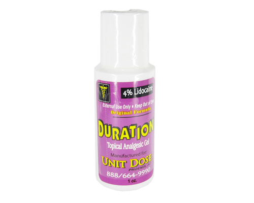 Duration Anesthetic