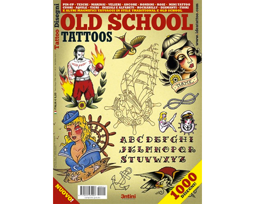 Old School Tattoos Flash Book