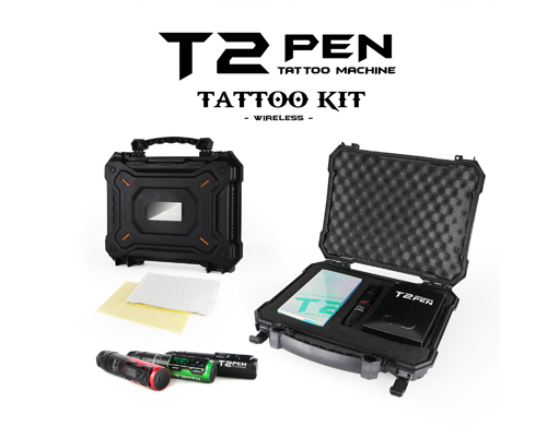 Máy Xăm T2 Pen Wireless Tattoo Kit